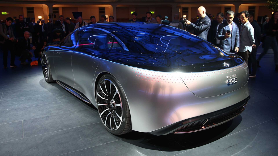 Mercedes-Benz Vision EQS., фото 1