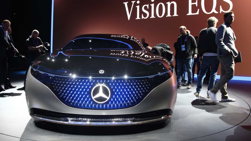  Mercedes-Benz Vision EQS., фото 3