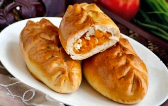 Пирожки из разных начинок