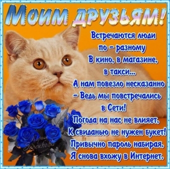 Моим Друзьям !