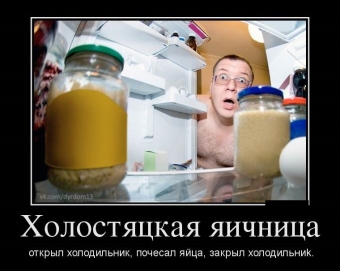 Холостяк-это образ жизни. Смешные картинки.