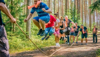 Веселый и беспощадный, спорт - не для слабаков ))