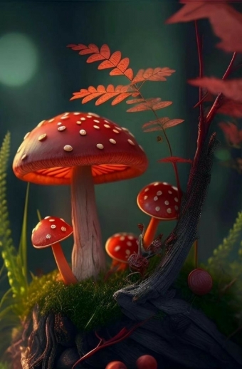 Эстетика с грибами. 3 часть