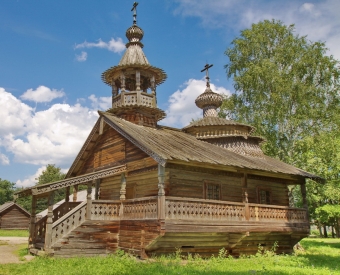 Деревянные церкви Руси, удивительная красота, созданная народом