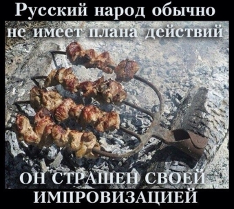 Я за зиму, забыл, отвык, как вкусный выглядит шашлык.