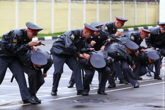 Моменты из жизни русских полицейских