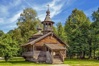 Деревянные церкви Руси, удивительная красота, созданная народом