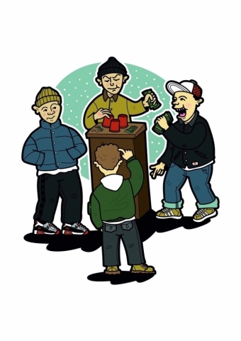 Молодёжные арты. Дерзкий стиль