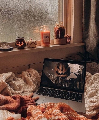 Эстетика праздника Хэллоуин 👻 
