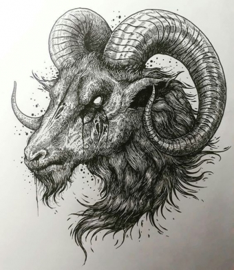 Арты знаков зодиака. Овен