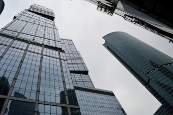 Москва-сити - уникальная архитектура из стекла и бетона