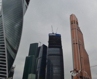 Москва-сити - уникальная архитектура из стекла и бетона