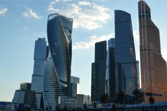 Москва-сити - уникальная архитектура из стекла и бетона