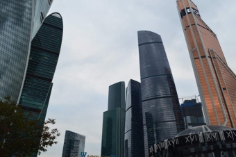 Москва-сити - уникальная архитектура из стекла и бетона