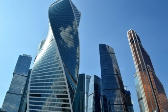Москва-сити - уникальная архитектура из стекла и бетона