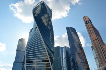 Москва-сити - уникальная архитектура из стекла и бетона