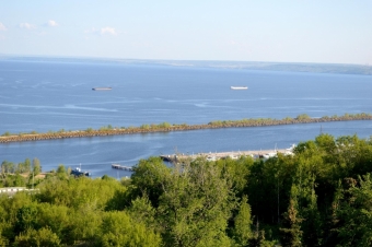 Волга в Ульяновске