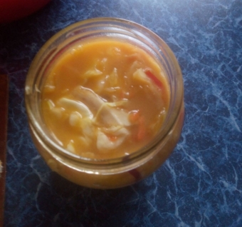 Сладкая мариновая капуста
