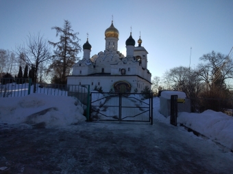 Никольский Храм в селе Николо-Урюпино.