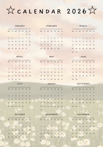 Прикольные календари на 2026 год