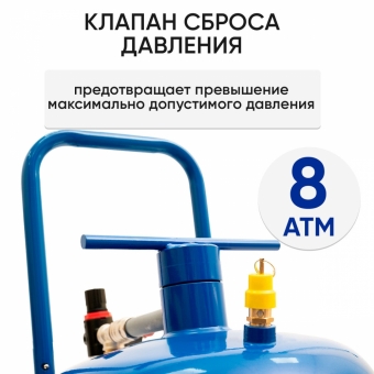 Пескоструйный аппарат Булат 30 л новинка для чистки металла или дерева, для подготовки к покраске