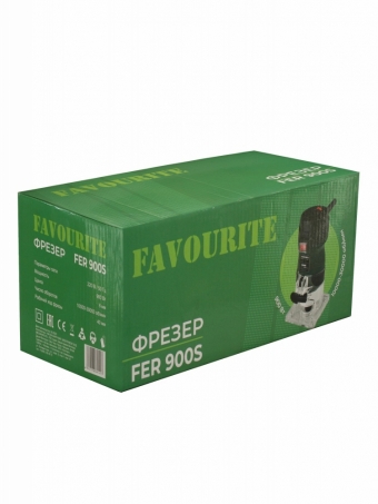 Фрезер, Favourite FER-900S, 900 Вт, регулировка оборотов 10000-30000 об/мин, цанга 6/8 мм / фрезеровочный станок