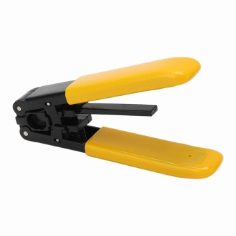 Инструмент для зачистки оптоволокна, ручка из ПВХ, небольшой размер, продольно-поперечные плоскогубцы для зачистки проводов