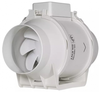 Канальный вентилятор Soler Palau TD-160/100 N Silent ( вытяжка в гараж )