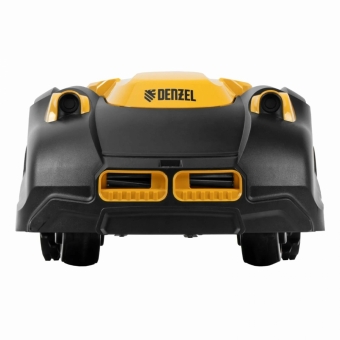 Робот-газонокосилка самоходная Denzel Grass Master 1000, ультразвуковой датчик, 3 Ач, LCD дисплей, Wi-Fi