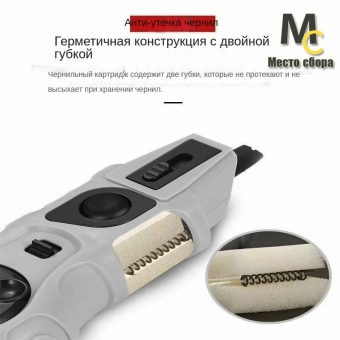 Отбивочный малярный шнур автоматический 15 метров