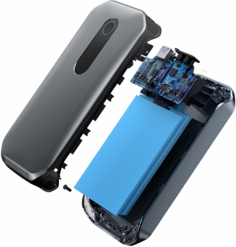 Внешний аккумулятор/пусковое устройство Baseus Super Energy Car Jump Starter 12000mAh черный