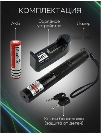 Обзор Мощной лазерной указки LASER 303