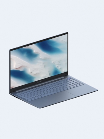 Ноутбук LUNNEN Ground 15 (2025), AMD Ryzen 5 7430U, RAM 16 ГБ, SSD 512 ГБ, IPS Full HD 1920x1080, Windows 11 Home, цвет Silver Sea