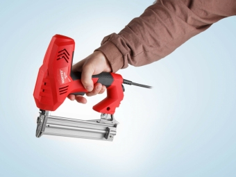 Cтеплер строительный электрический скобозабивной WORTEX ES 2053