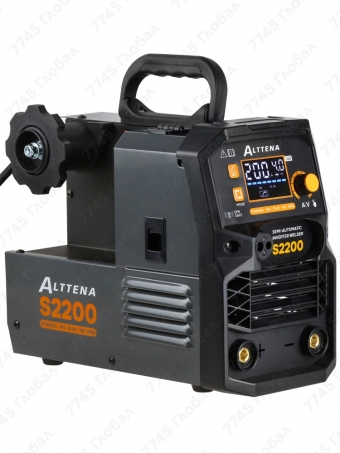 Сварочный полуавтомат ALTTENA S2200 с газом и без газа, mig-mag, flux, mma, tig