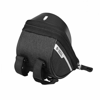 Велосипедная сумка на руль. Держатель для телефона. Черная