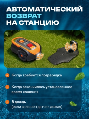Газонокосилка-робот VILLARTEC MI302