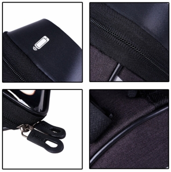 Велосипедная сумка на руль. Держатель для телефона. Черная