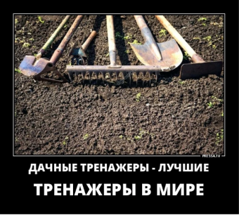 Демотиваторы про огород