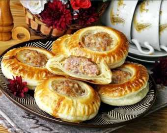 Пирожки с начинками