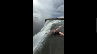 Юлия Барановская и её экстремальное приключение на водопаде Виктория 🌊