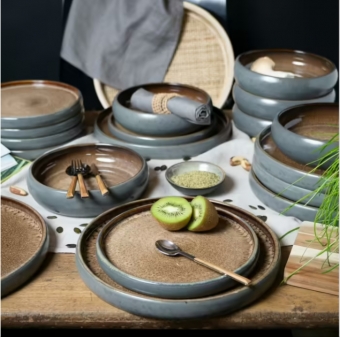 Столовый сервиз на 6 персон/18 предметов Beige Solid Moritz & Moritz