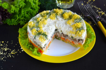 Самый вкуснейший салат Мимоза