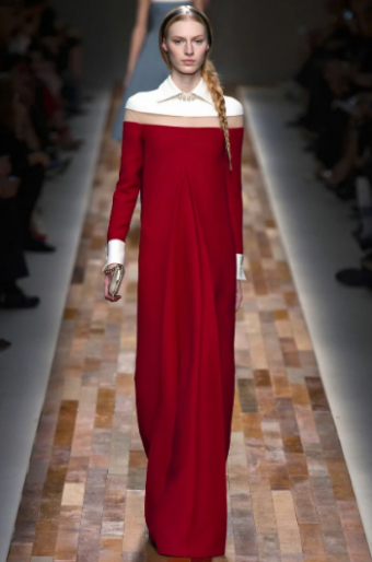 Valentino Haute Couture Red Dress