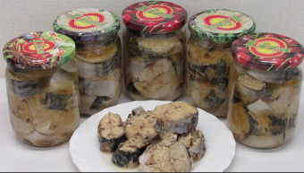 Приготовление рыбной консервы