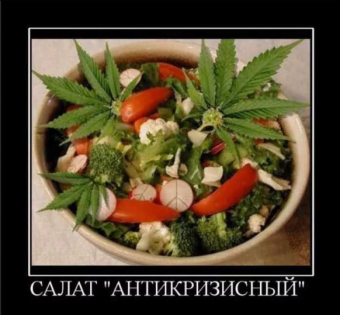 Демотиваторы про приколы с салатами