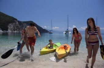Где лучше отдыхать с детьми в Греции на Средиземном море?