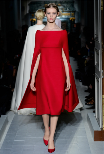 Valentino Haute Couture Red Dress