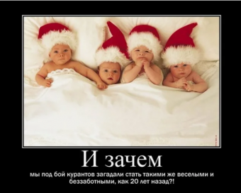 Демотиватор про новый год