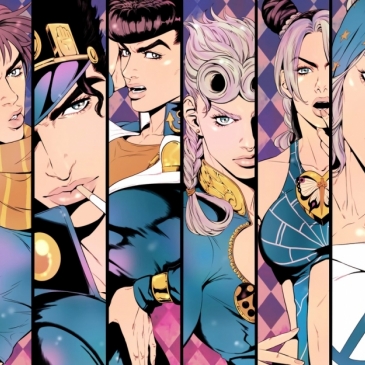 Угадай всех персонажей JoJo 